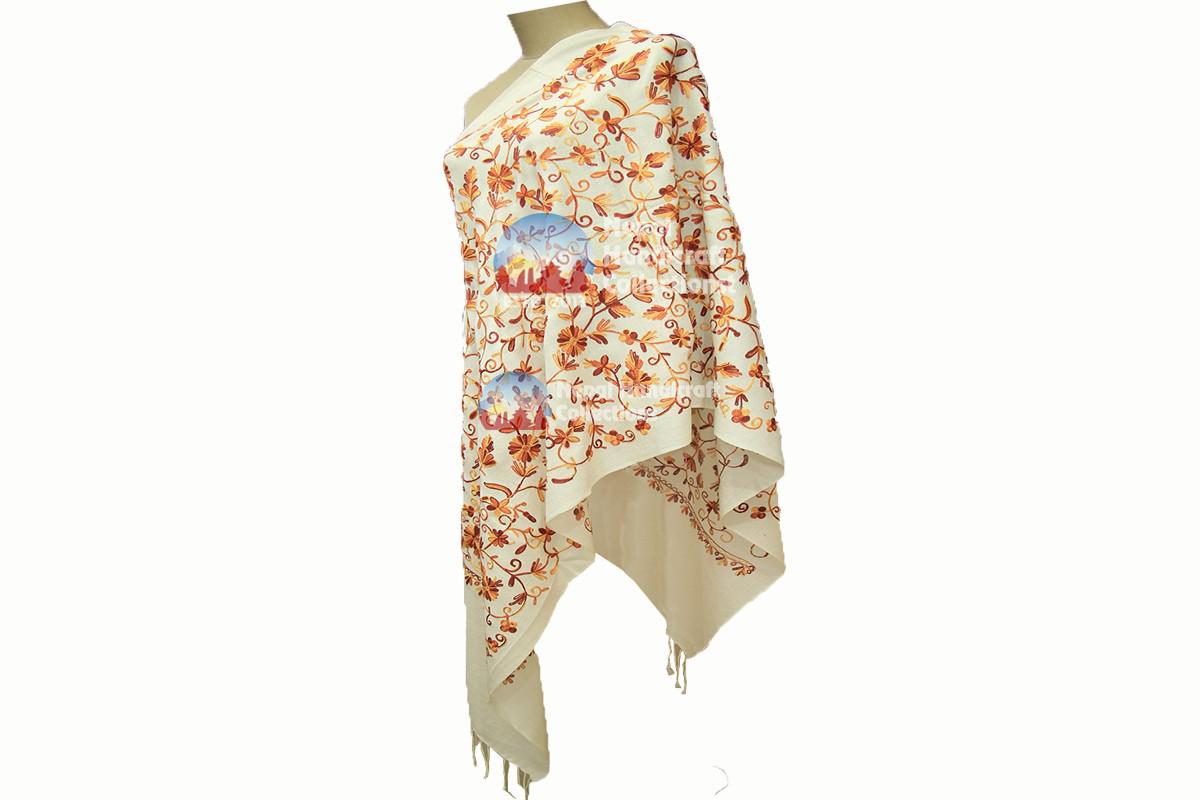 Cashmere Embroidery shawls-11